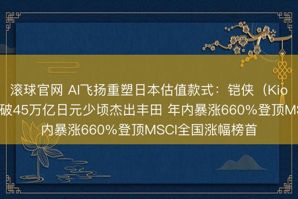 滚球官网 AI飞扬重塑日本估值款式：铠侠（Kioxia）市值一度冲破45万亿日元少顷杰出丰田 年内暴涨660%登顶MSCI全国涨幅榜首